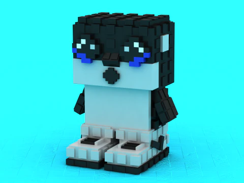 Shocking Penguin Toy 3D Printable Model 3D Print Model