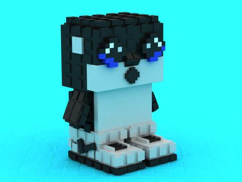 Shocking Penguin Toy 3D Printable Model 3D Print Model