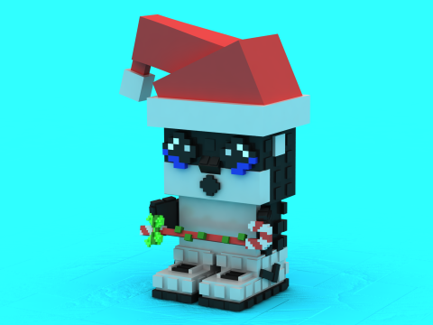 क्रिसमस पेंगुइन बडी सेट 3डी प्रिंट करने योग्य मॉडल 3D प्रिंट मॉडल