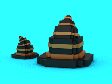 Modelo para impressão 3D de brinquedo com boné estilo abelha mel Modelo de Impressão 3D