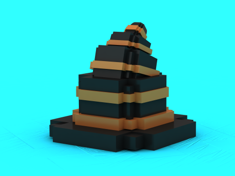 Modelo para impressão 3D de brinquedo com boné estilo abelha mel Modelo de Impressão 3D