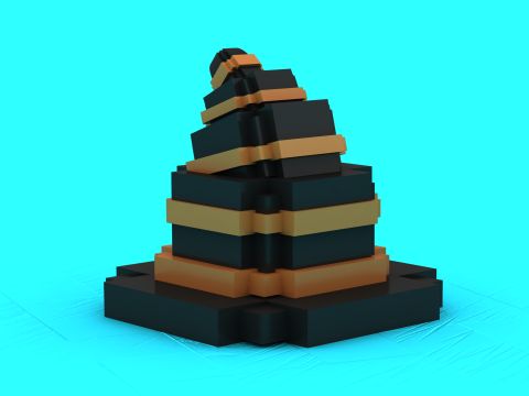 Modelo para impressão 3D de brinquedo com boné estilo abelha mel Modelo de Impressão 3D