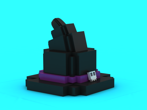 Block Stack Duo Cap Toy modelo 3D para impressão Modelo de Impressão 3D