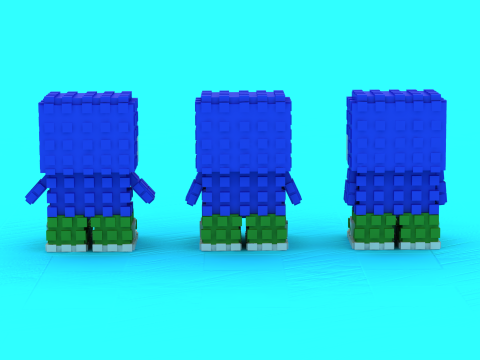 Bitty Friends Oyuncak 3D Yazdırılabilir Model 3D Baskı Modeli