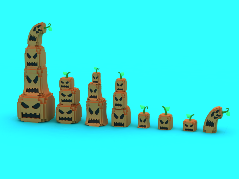 Halloween Jacks Spielzeug 3D-druckbares Modell 3D Druckmodell