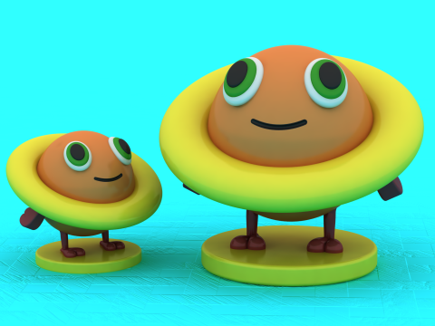 Venus Planet Spielzeug 3D-druckbares Modell 3D Druckmodell