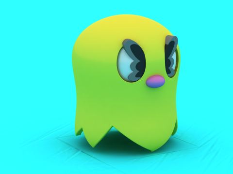 Model zabawki do druku 3D wściekły duch Model do druku 3D