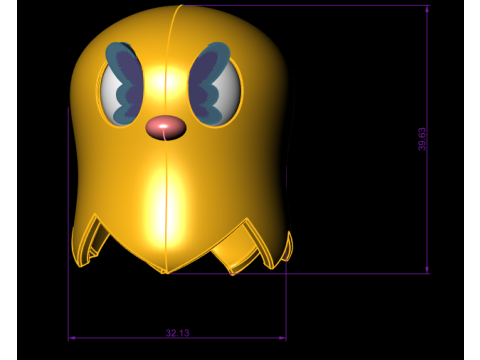 Model zabawki do druku 3D wściekły duch Model do druku 3D