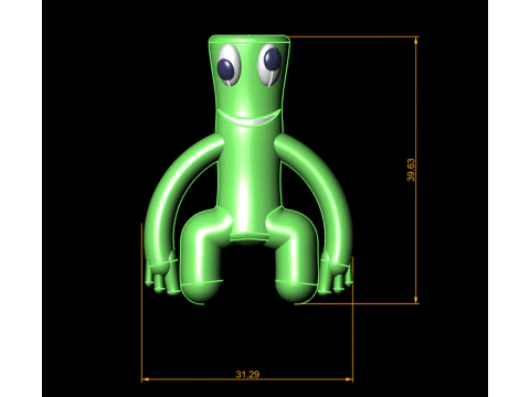 Dancing Cactus Toy 3D Printable Model 3D Print Model