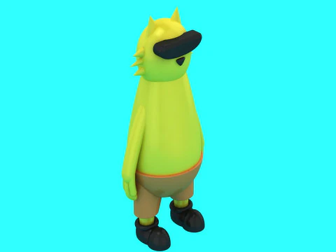 Cat with VR Toy 3D Printable Model 3D Print Model