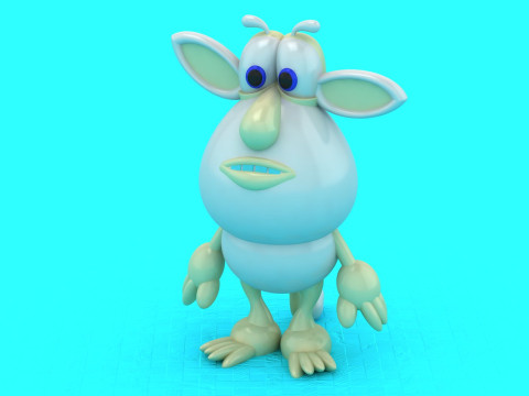 Model zabawki Booba 2 do druku 3D Model do druku 3D