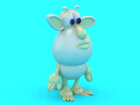 Model zabawki Booba 2 do druku 3D Model do druku 3D