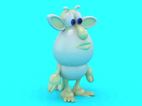 Booba 2 Toy 3D Printable Model 3D Print Model