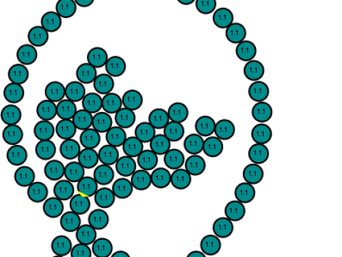 Ozdobny wisiorek z sylwetką liścia Model do druku 3D Model do druku 3D