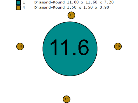 गोल्डन हार्ट डायमंड पेंडेंट 3डी प्रिंट करने योग्य मॉडल 3D प्रिंट मॉडल