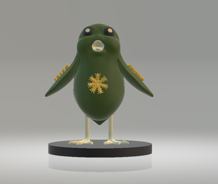 Model Cetak 3D Mainan Makhluk Bubble Breeze Model Cetak 3D .c4d .max .obj .3ds .fbx .stl .blend