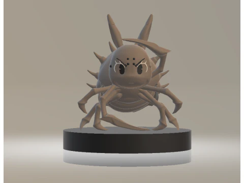 Игрушка Злой Паук 3D Модель для печати 3D Принт Модель