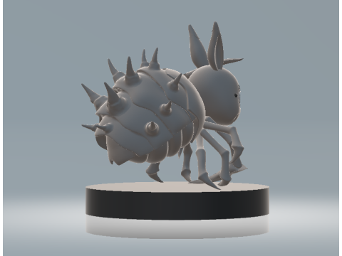 Modelo para impressão 3D de brinquedo de aranha irritada Modelo de Impressão 3D