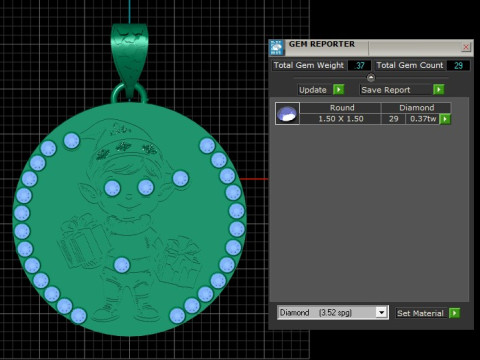 Pingente Mejores archivos Pingente para impressão 3D Modelo de Impressão 3D