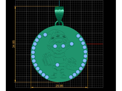 Pingente Mejores archivos Pingente para impressão 3D Modelo de Impressão 3D