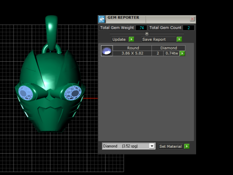 골든 히어로 마스크 펜던트 3D 인쇄 가능 모델 3D 프린트 모델