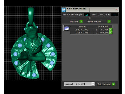 Кулон "Золотая лягушка" 3D модель для печати 3D Принт Модель
