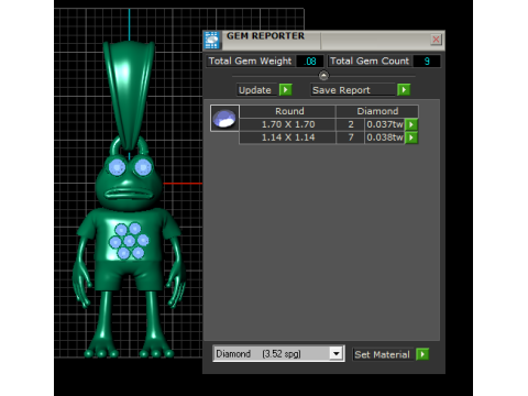 개구리 남자 펜던트 3D 인쇄 가능한 모델 3D 프린트 모델