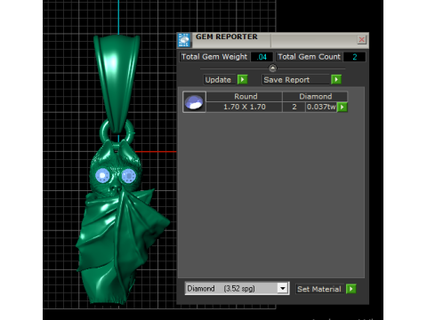 バットゴーストペンダント3D印刷可能モデル 3Dプリントモデル