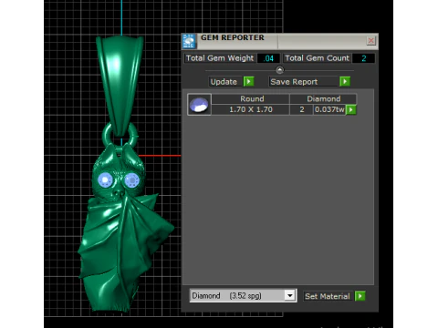 Bat Ghost Pendant 3D Printable Model 3D Print Model