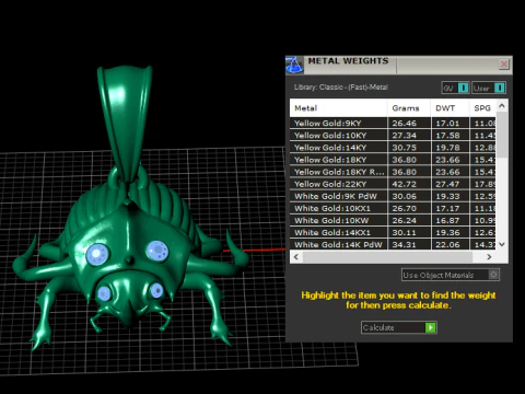 Eyed Beetle Pendant 3D Printable Model 3D Print Model