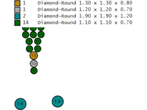 Mechanical Beast Pendant with Diamond Eyes 3D Printable Jewelry Model 3D Print Model