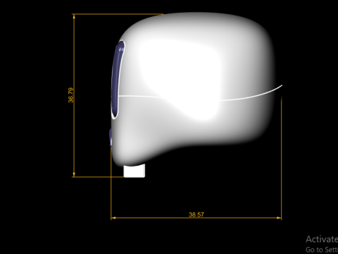 Simpatico mini teschio duo stilizzato kawaii teschio figure modelli di giocattoli stampabili 3D Modello di stampa 3D