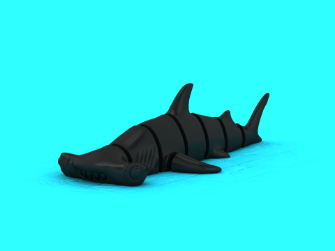 Başlık Stilize Timsah Oyuncak Par&ccedil;alı Karikat&uuml;r Timsah 3D Baskı Modeli