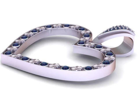 Diamond Setting Layout Map Round Cut Stone Placement for Custom Jewelry Design 3D Print Model