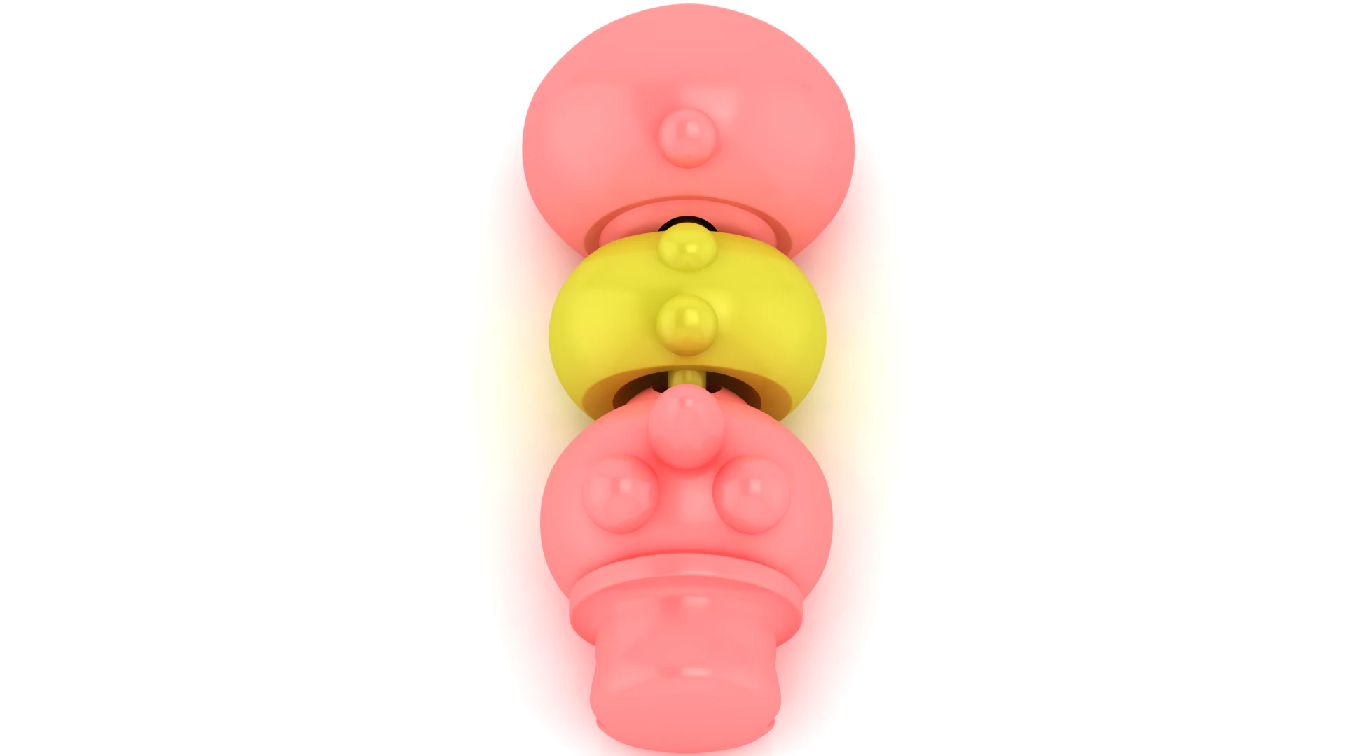 3D Printable Colorful Toy Stack Model 3D Print Model .c4d .max .obj .3ds .fbx .stl .blend