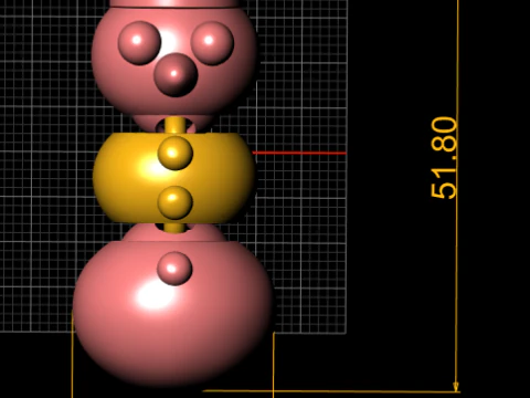 3D Printable Colorful Toy Stack Model 3D Print Model