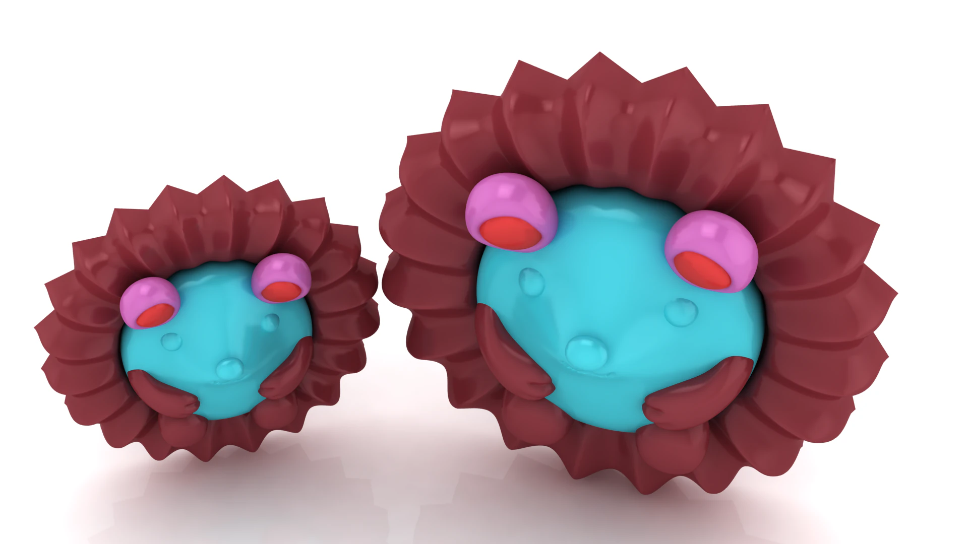Cute Critter 3D Printable 3D Print Model .c4d .max .obj .3ds .fbx .stl .blend