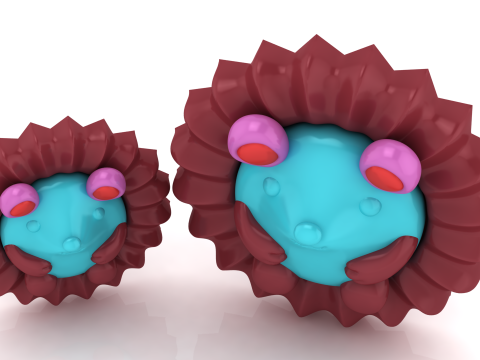 Cute Critter 3D Printable 3D Print Model