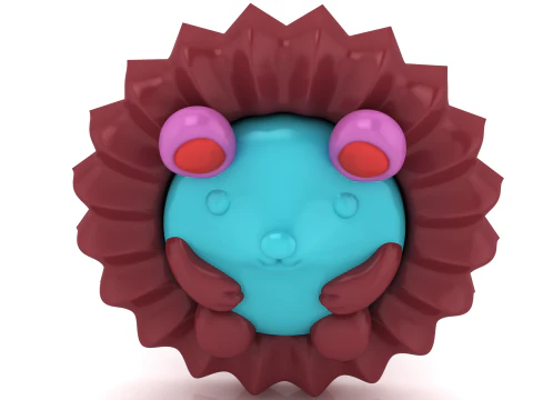 Cute Critter 3D Printable 3D Print Model