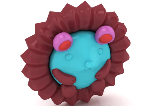Cute Critter 3D Printable 3D Print Model