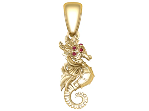 Модель підвіски &laquo;Морський коник&raquo; для 3D-друку 3D Принт Модель