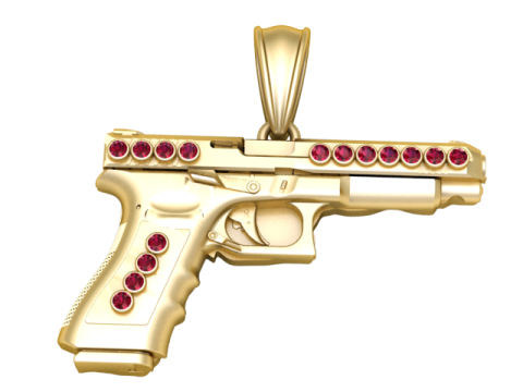 3D Printable Pendant Model 3D Print Model