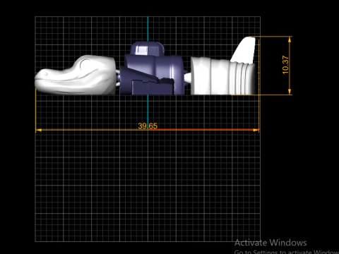 Crocodile Train Toy 3D Mode 3D Print Model