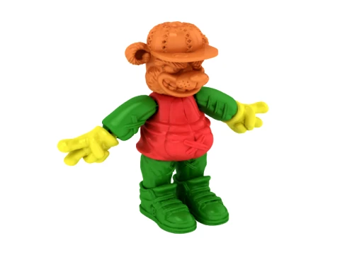 Scarecrow Monkey Figure 3D Print Model