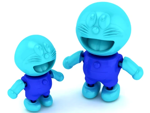 Figura giocattolo di Dorimon Modello di stampa 3D
