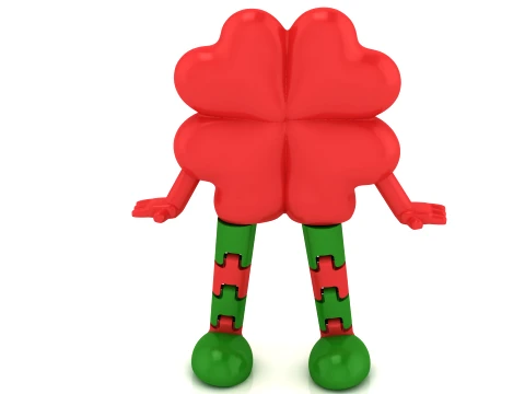 四叶草伙伴图 3D 打印模型