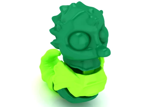 See Hours Character Figure 3D Print Model