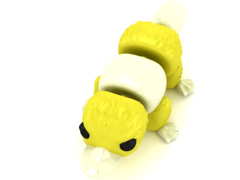 Duck Duo Figure 3D Print Model