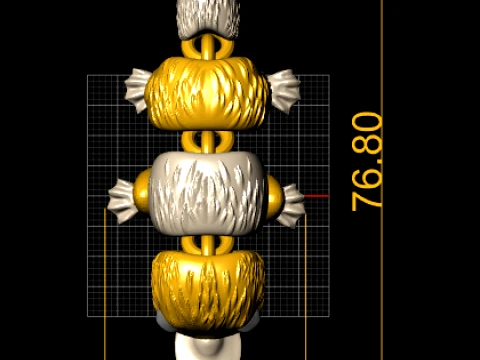 Duck Duo Figure 3D Print Model