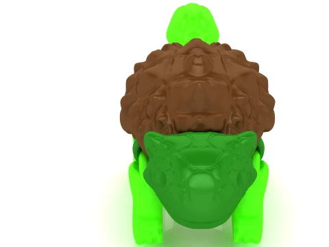Turtle Dino Pair 3D Print Model